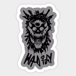 Scary Monster Design v2, Truth seeker, Printed Truth Gift Idea! Sticker